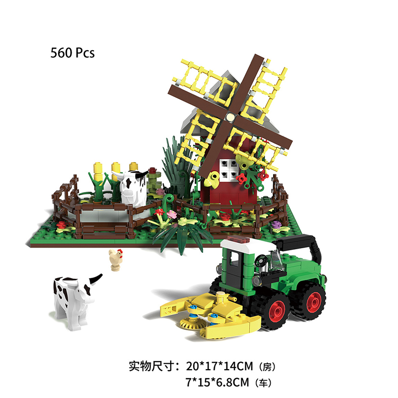 Is Farming Under Agriculture - Bloques de Construcción Happy Ranch MOC,