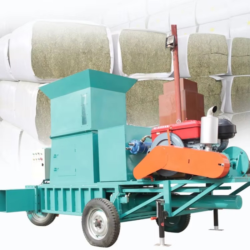 Silage Baler Machine - Empacadora Móvil de Heno de Alfalfa