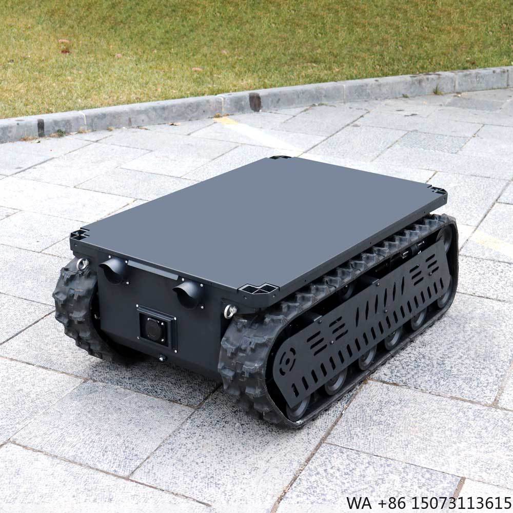 Agriculture Farming Robot - Chasis Robótico Eléctrico con Orugas para