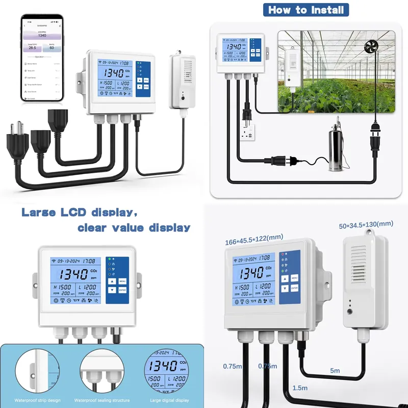 Farming In Agriculture - Controlador Climático Inteligente Wifi, Controlador Ambiental