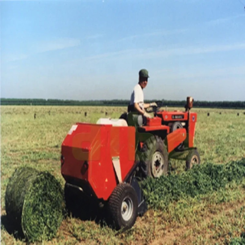 Maquinaria agrícola Mini máqui - Silage Baler Machine reseña y precio