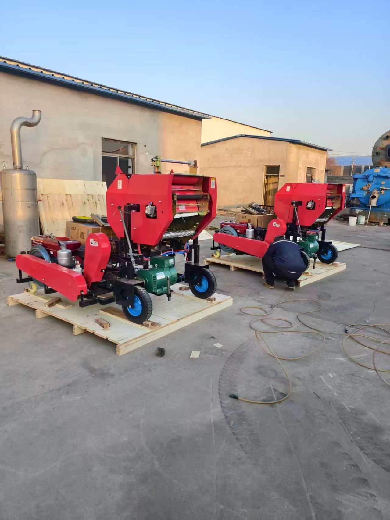 Máquina Multifuncional para En - Silage Baler Machine reseña y precio
