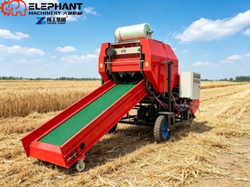 Mini Enfardadora Redonda de He - Silage Baler Machine reseña y precio