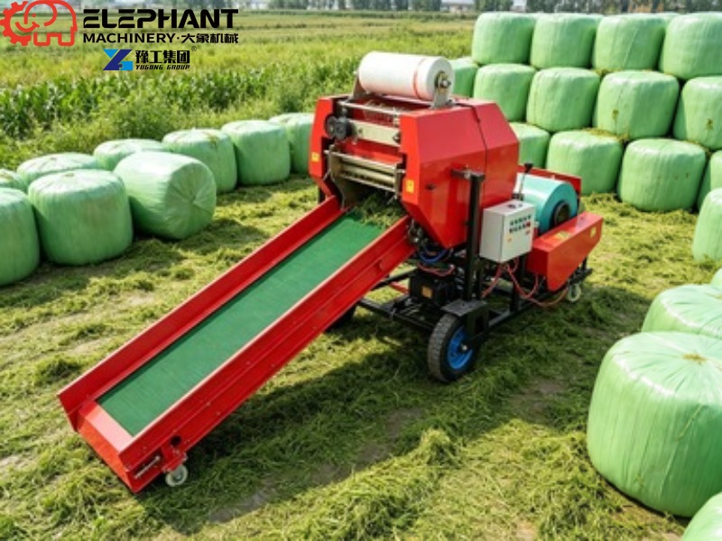 Mini Enfardadora Redonda de He - Silage Baler Machine reseña y precio