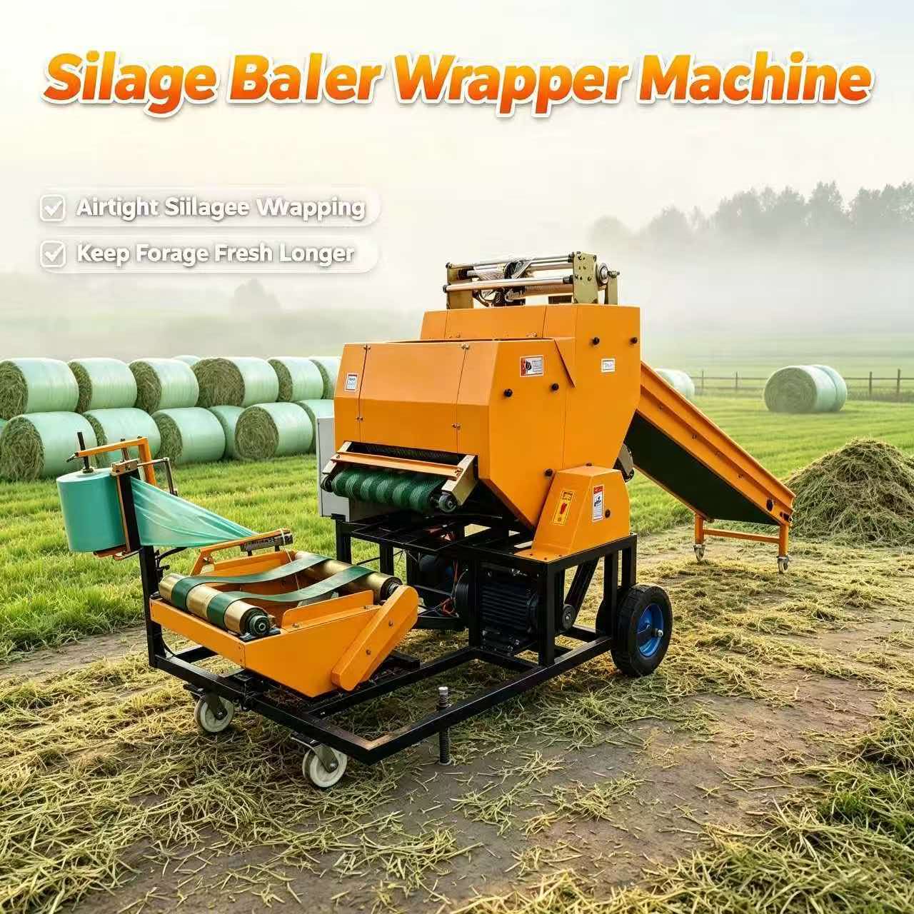 Máquina Envolvedora de Ensilaj - Silage Baler Machine reseña y precio