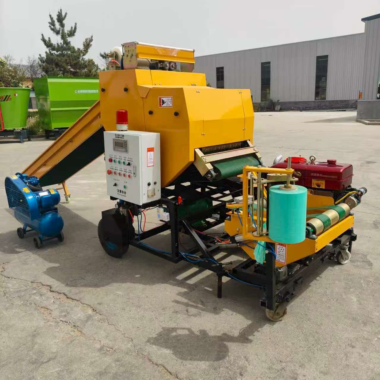 Máquina Envolvedora de Ensilaj - Silage Baler Machine reseña y precio
