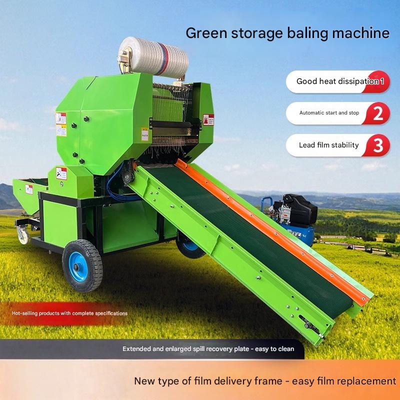 Máquina Enfardadora Hidráulica - Silage Baler Machine reseña y precio