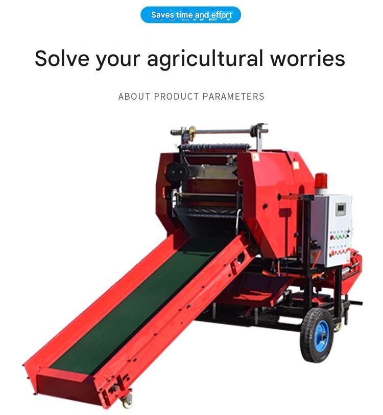 Máquina Enfardadora Hidráulica - Silage Baler Machine reseña y precio