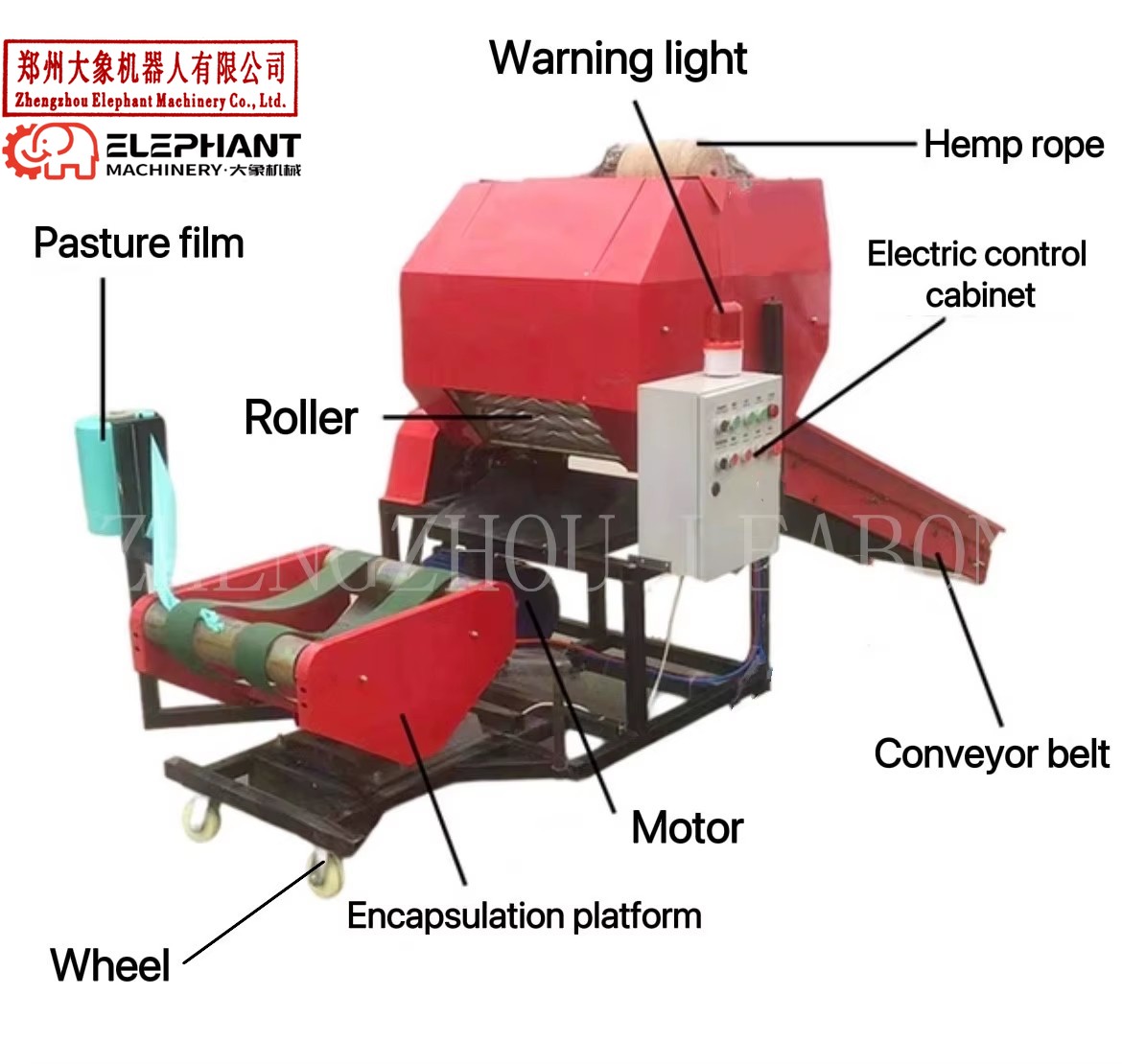 Mini Enfardadora Redonda de He - Silage Baler Machine reseña y precio